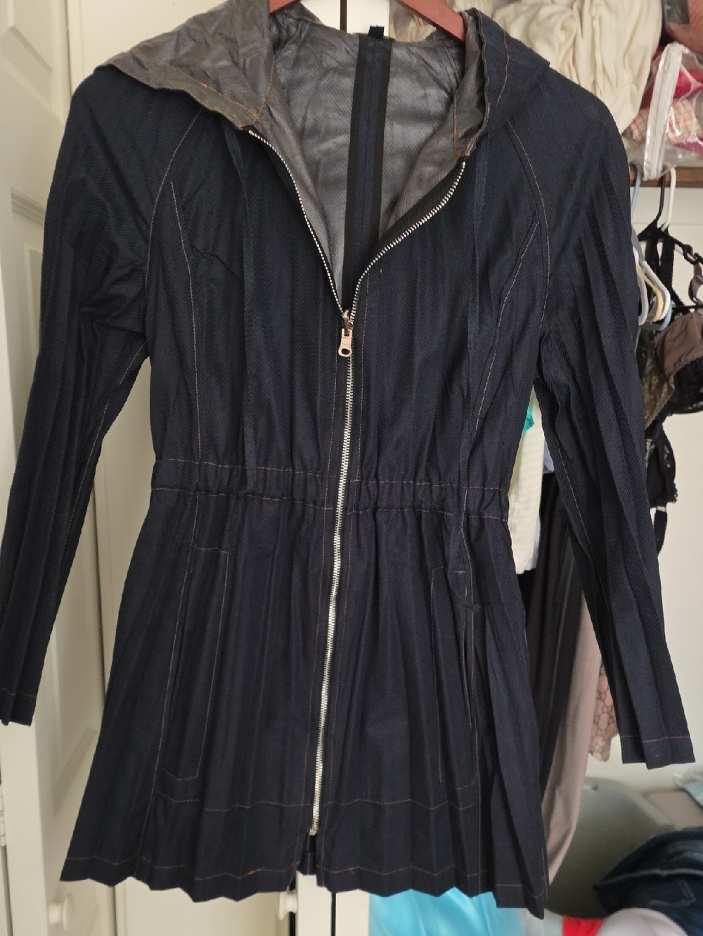 Komarov Navy Garment with Black Trim